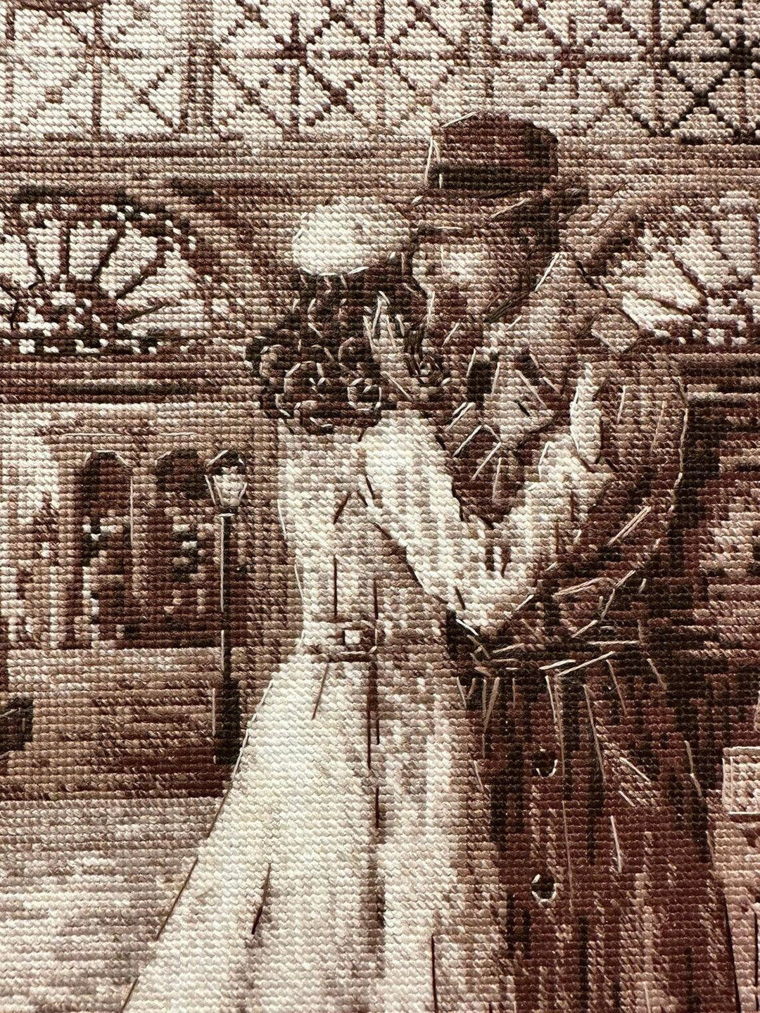 Old Photo. Rendezvous R2111 Counted Cross Stitch Kit