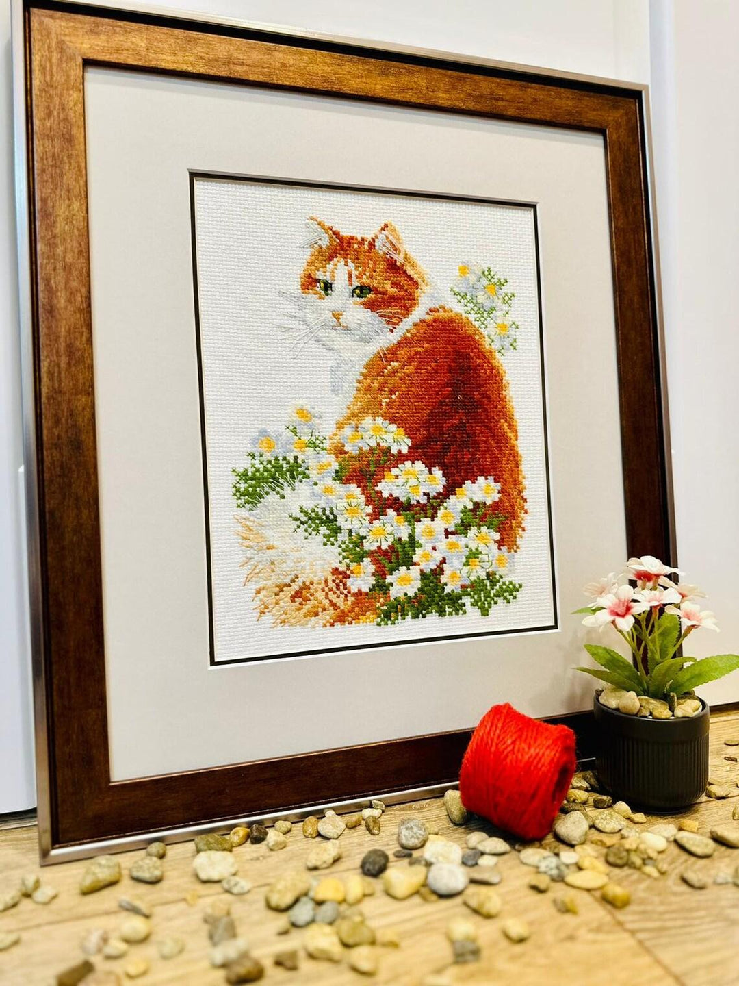 Ginger Meow R2110 Counted Cross Stitch Kit