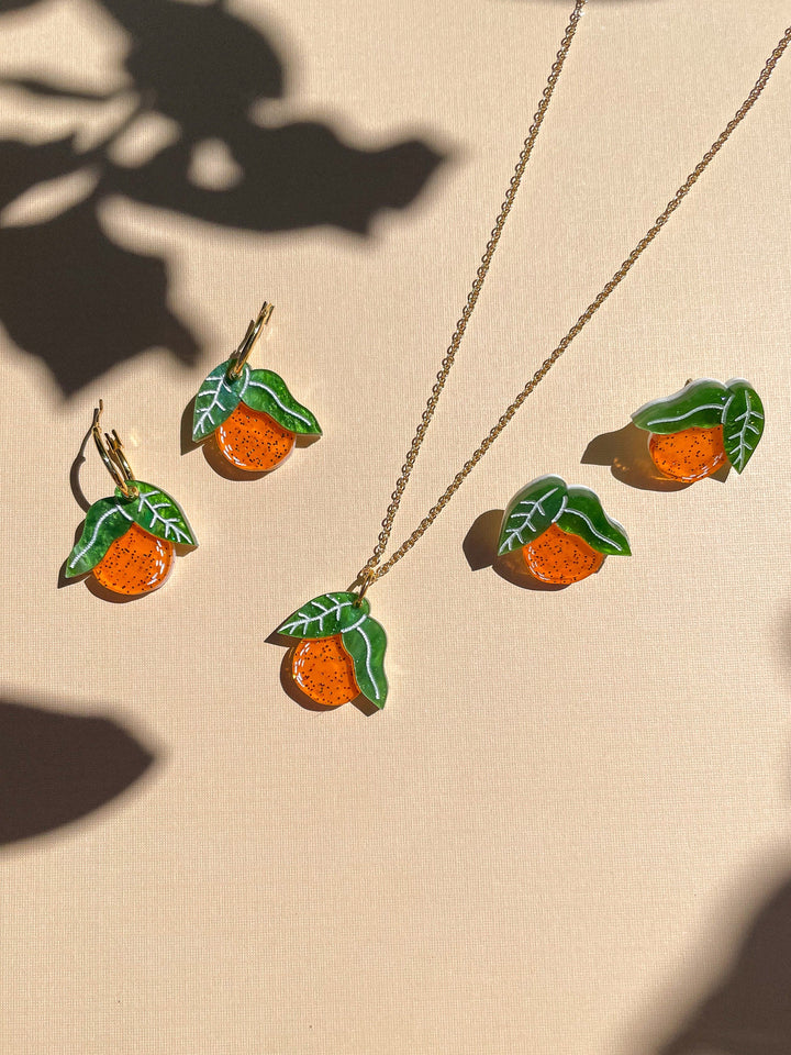 Mini Orange Dangle