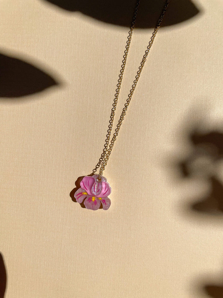 Mini Iris Necklace