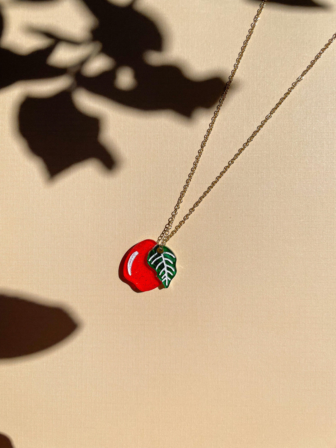 Mini Apple Necklace