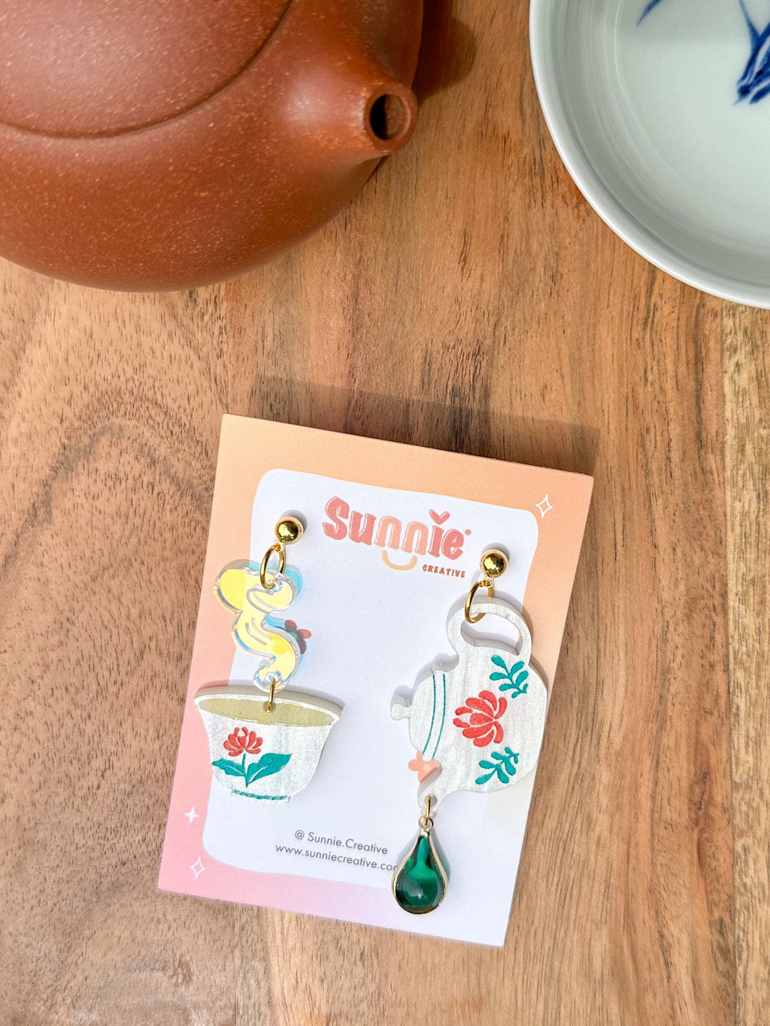 Morning Tea Mismatch Earrings