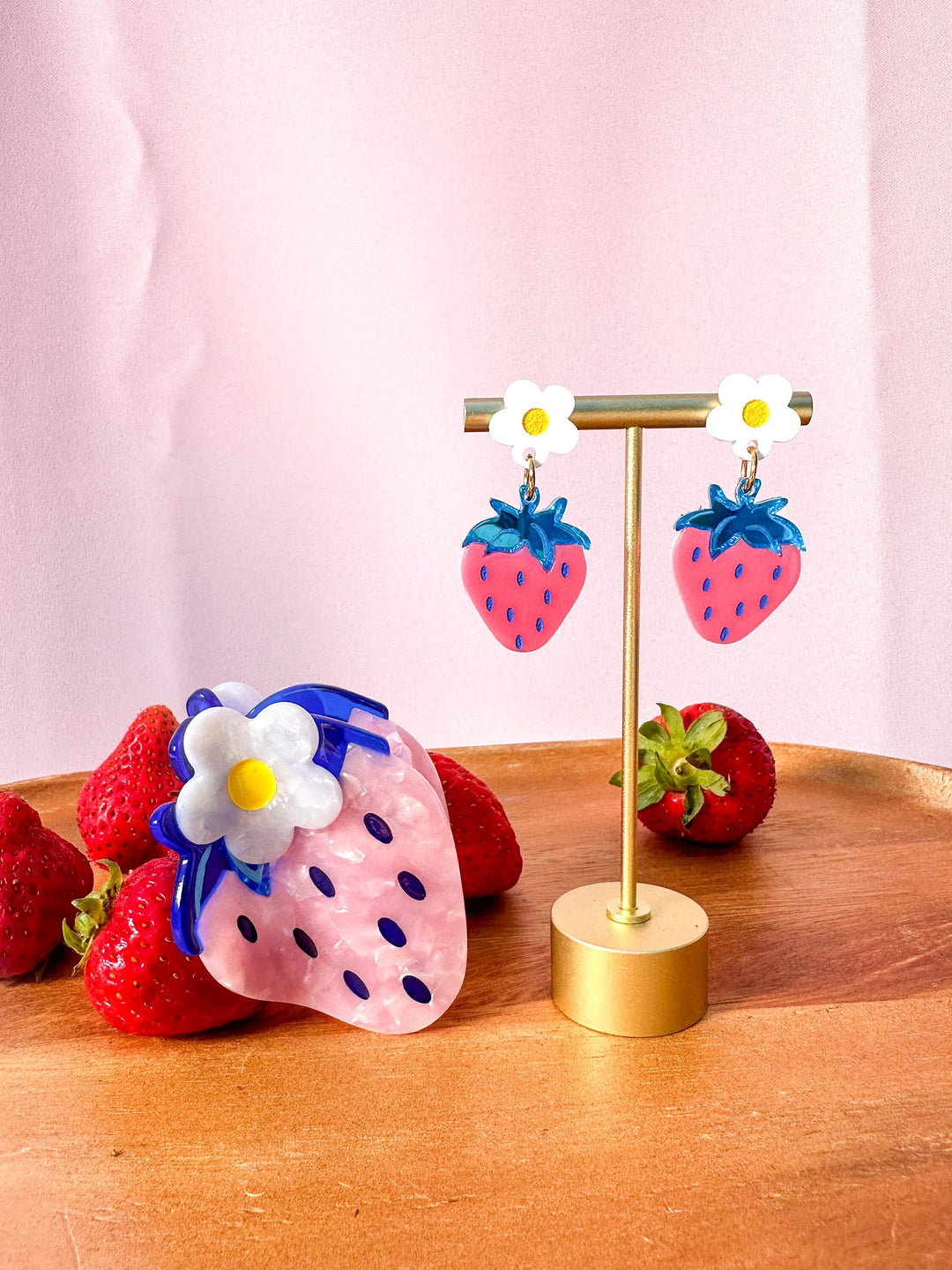 Strawberry Hair Claw Clip