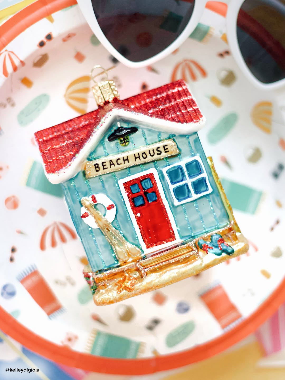 Beach House Ornament