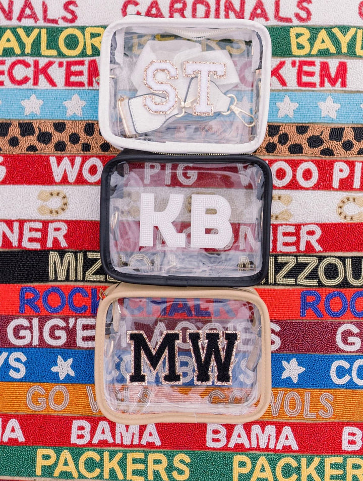 Custom Clear Gameday + Concert Purse