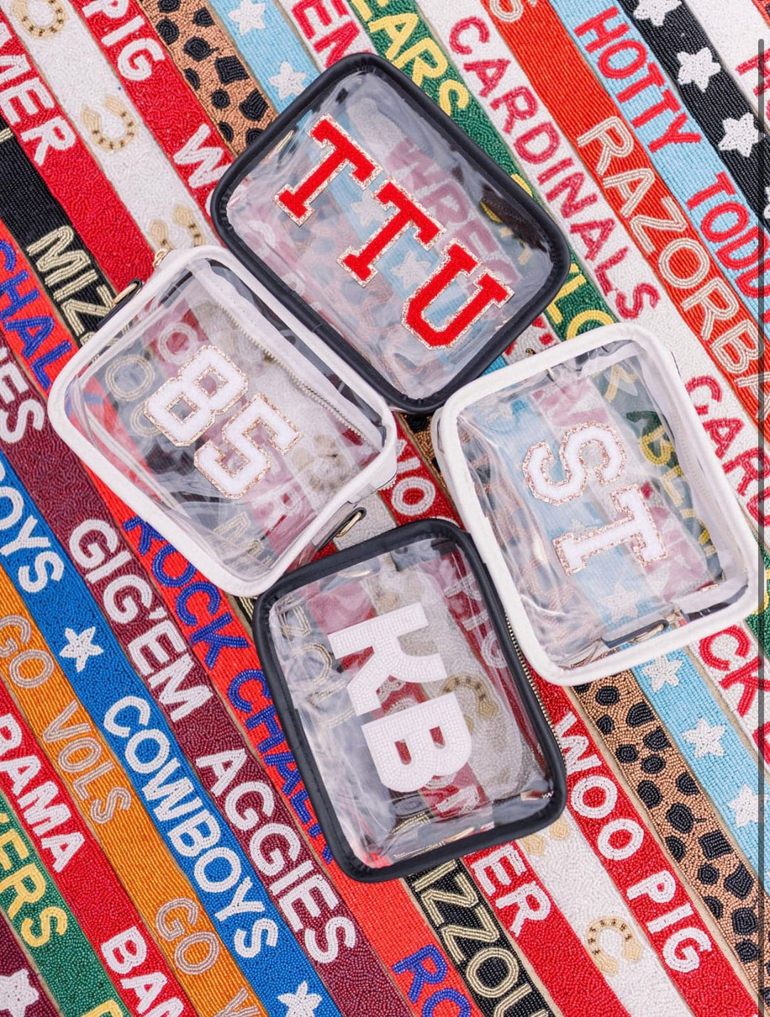 Custom Clear Gameday + Concert Purse