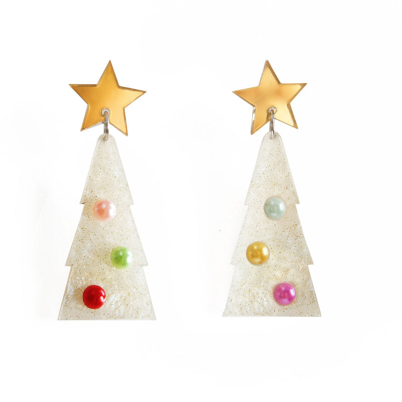 Christmas Bulbs Earrings by Laliblue