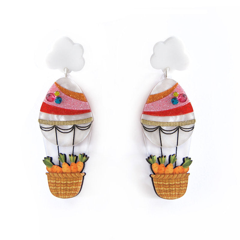 Fancy Easter Bunny Earrings