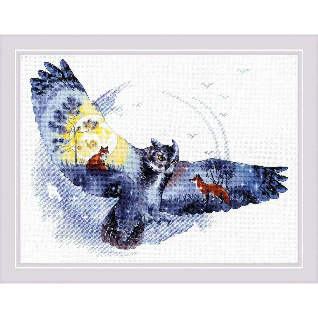 In The Night Forest R1954 Counted Cross Stitch Kit