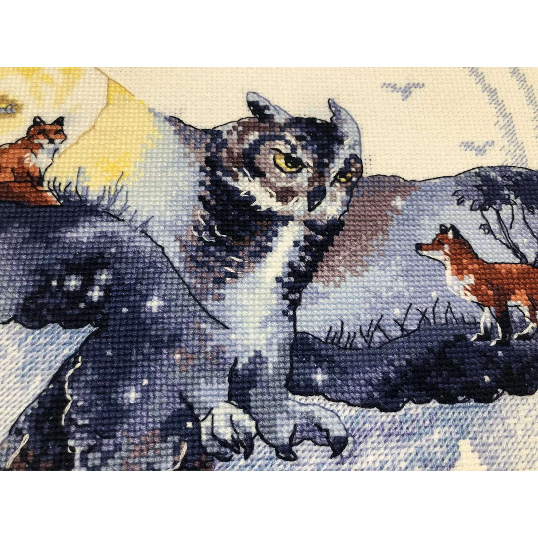 In The Night Forest R1954 Counted Cross Stitch Kit