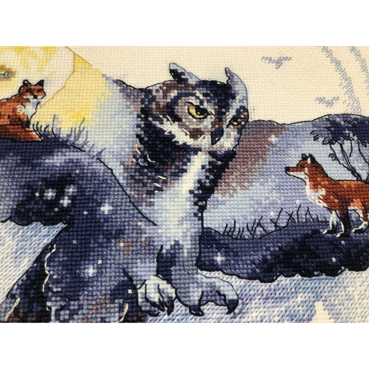 In The Night Forest R1954 Counted Cross Stitch Kit
