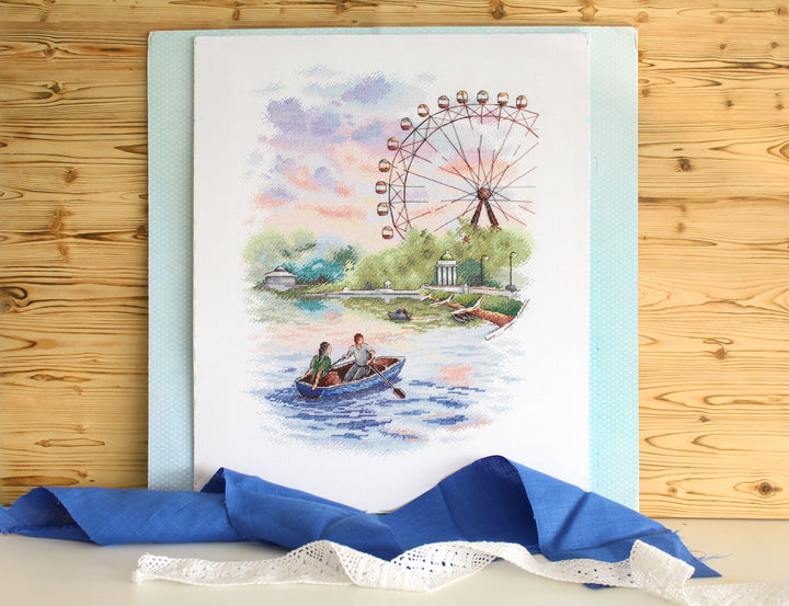 In the Park SNV-748 Counted Cross Stitch Kit