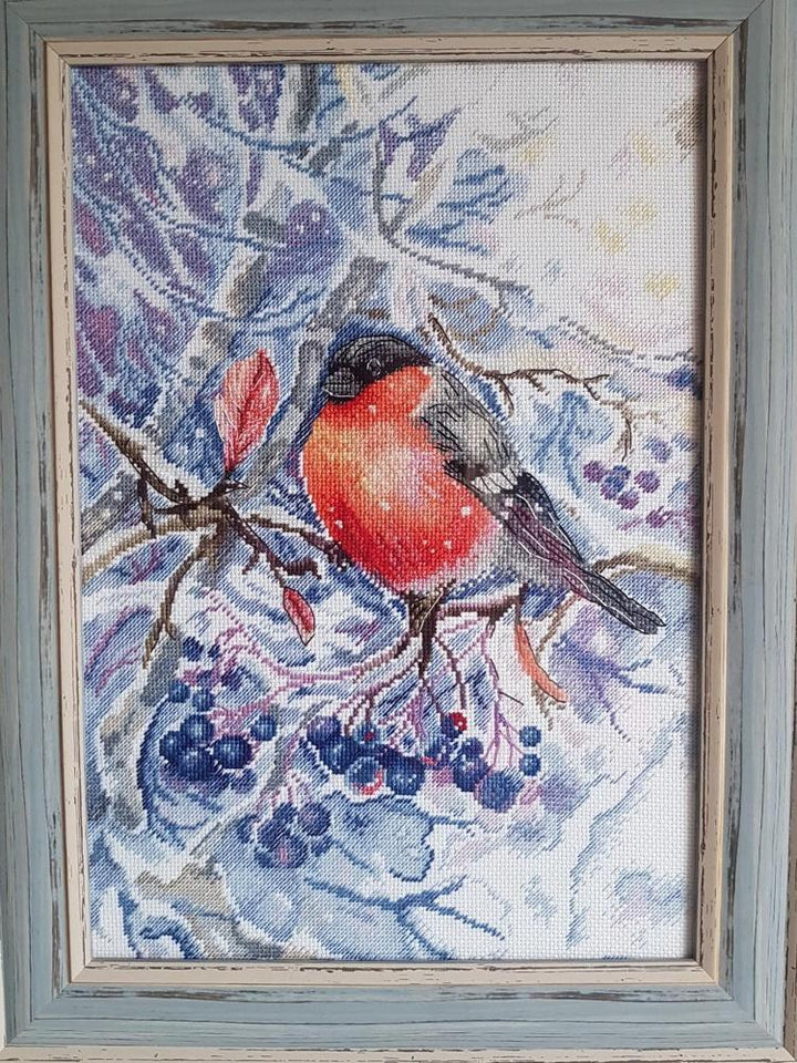 In the Snowing Forest SNV-665 Counted Cross Stitch Kit