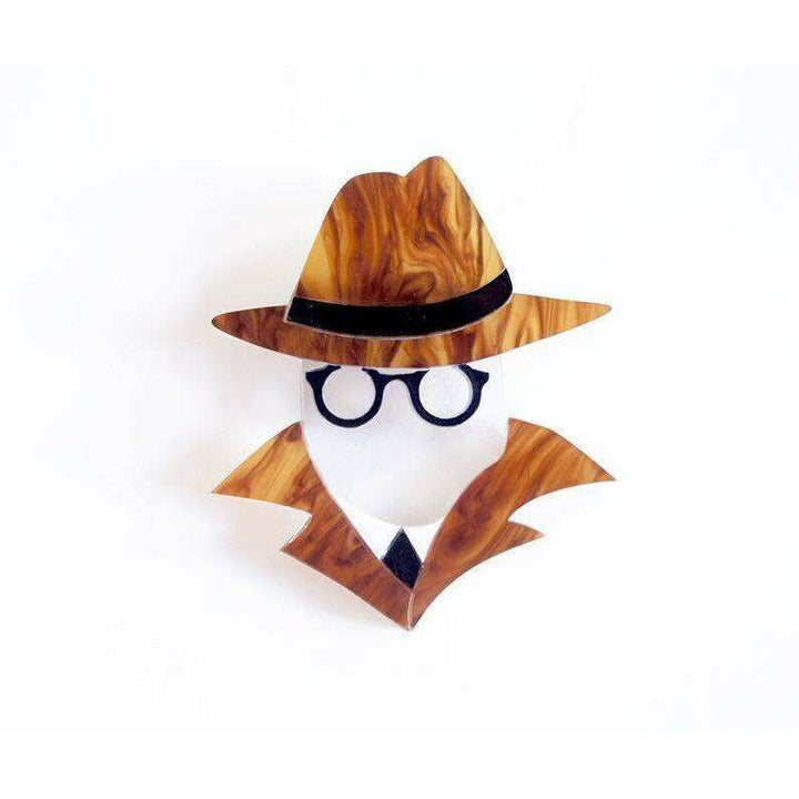 Invisible Man Brooch By LaliBlue - Quirks!