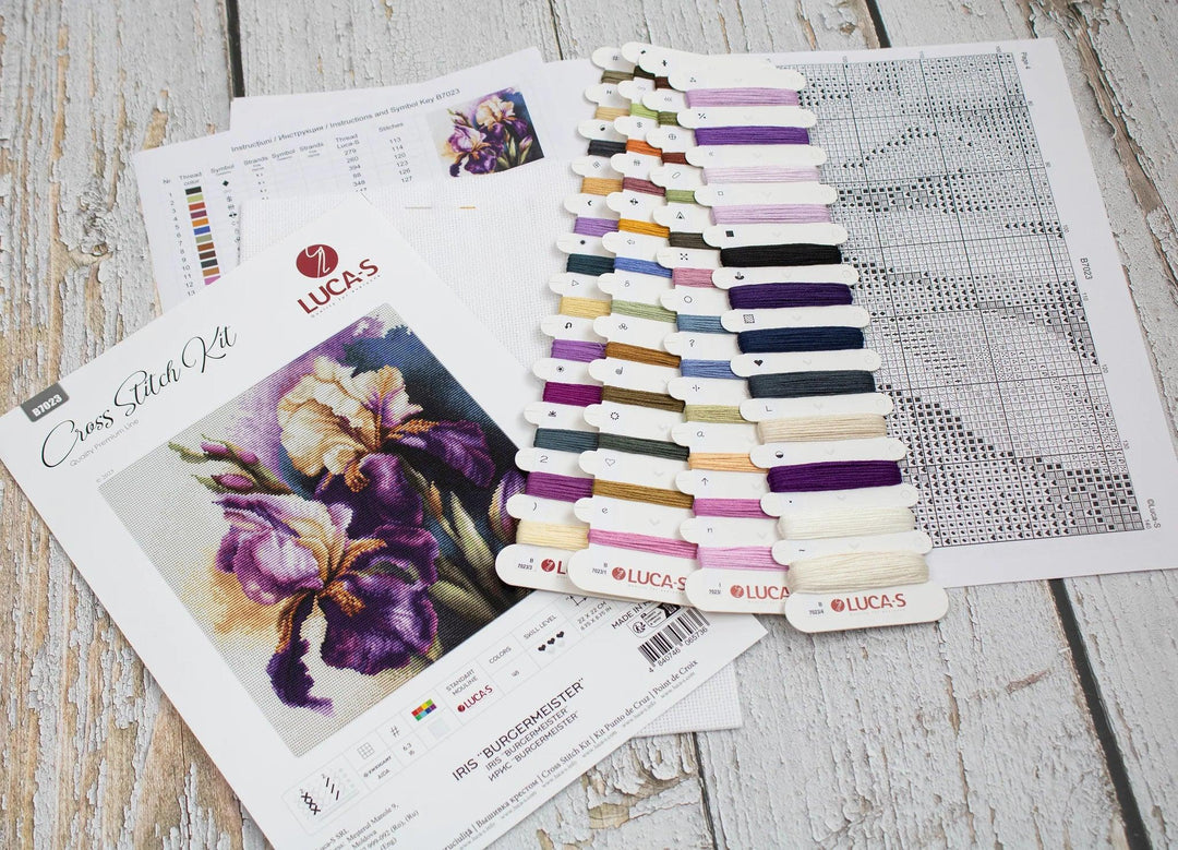 Iris Burgermeister B7023L Counted Cross-Stitch Kit