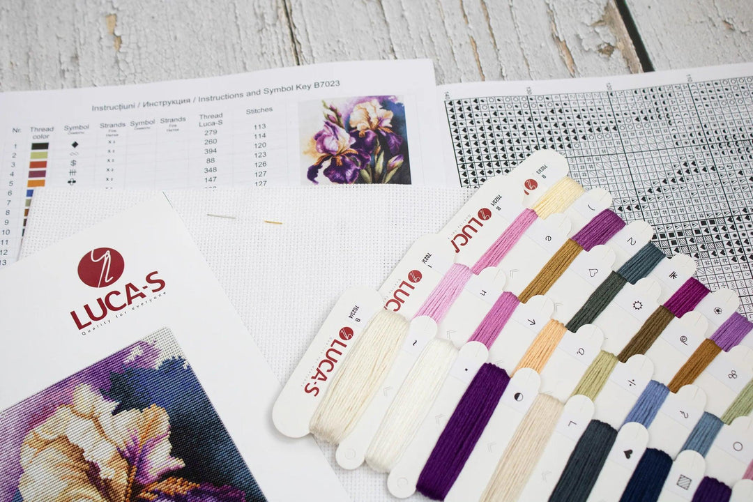 Iris Burgermeister B7023L Counted Cross-Stitch Kit