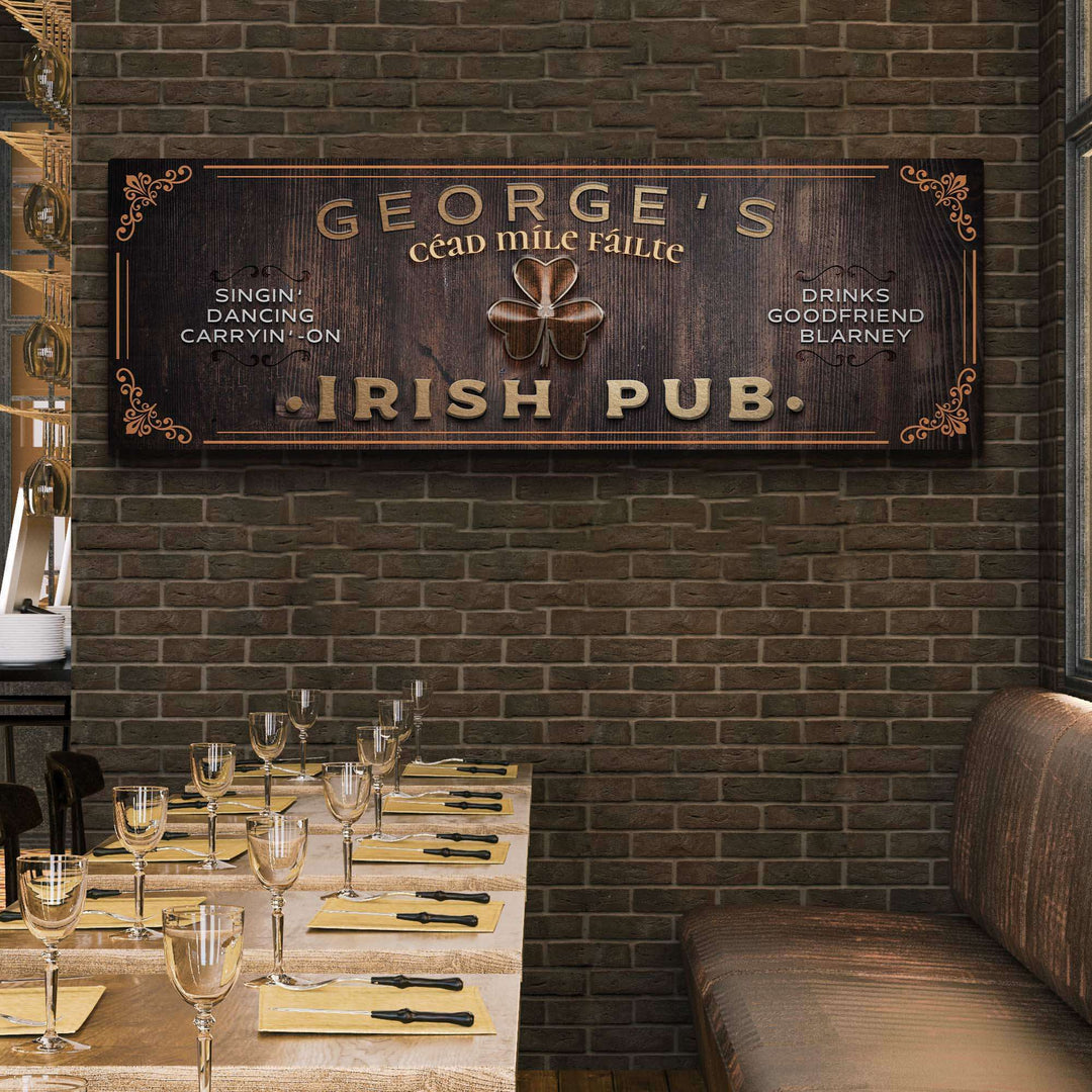 Irish Pub Sign