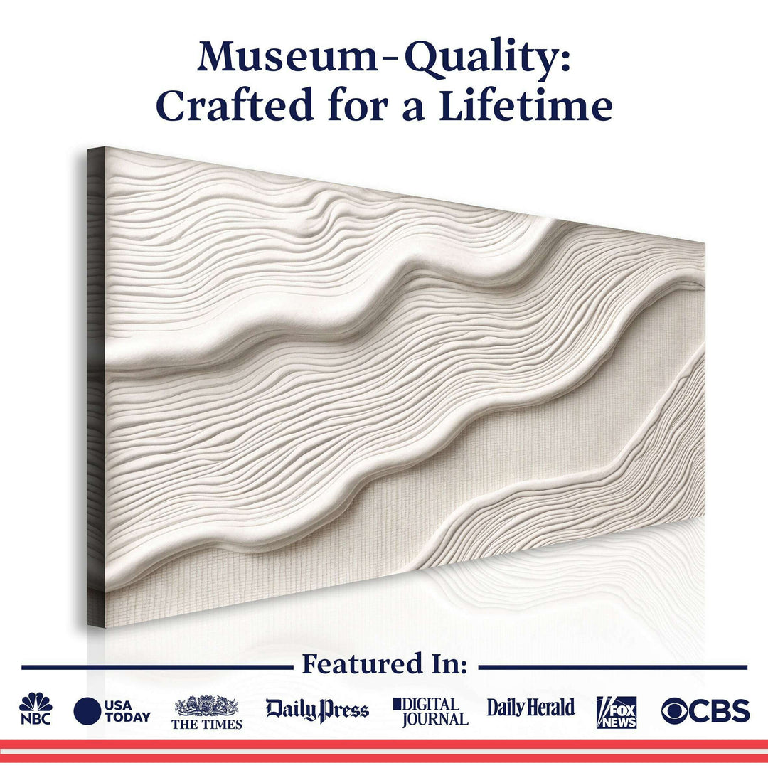 Ivory Abstract Wall Art II