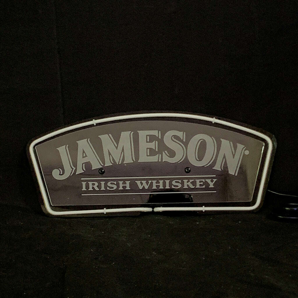 Jameson Irish Whiskey Acrylic with Glass Neon Signs