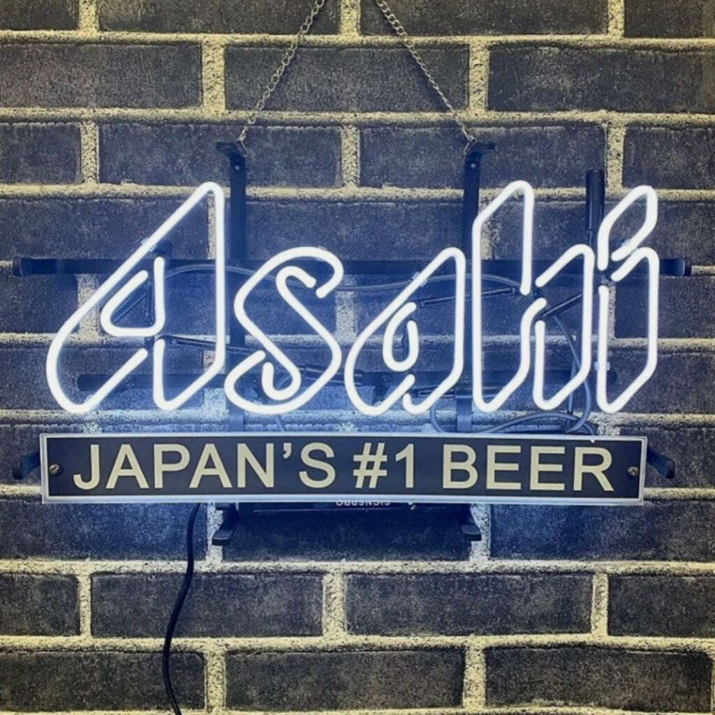 Japan's #1 Beer Asahi Real Neon Sign Light