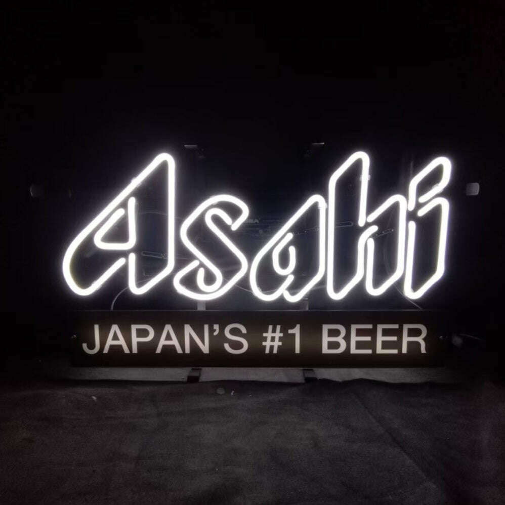 Japan's #1 Beer Asahi Real Neon Sign Light