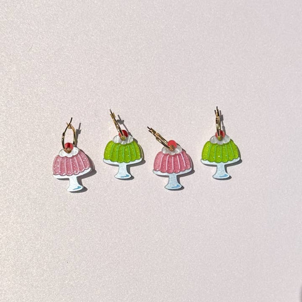 Jello Pudding Earrings 2