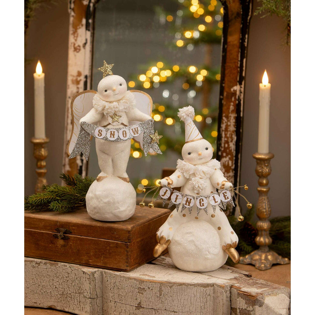 Jingle Snowman on Snowball by Bethany Lowe Designs, image 3