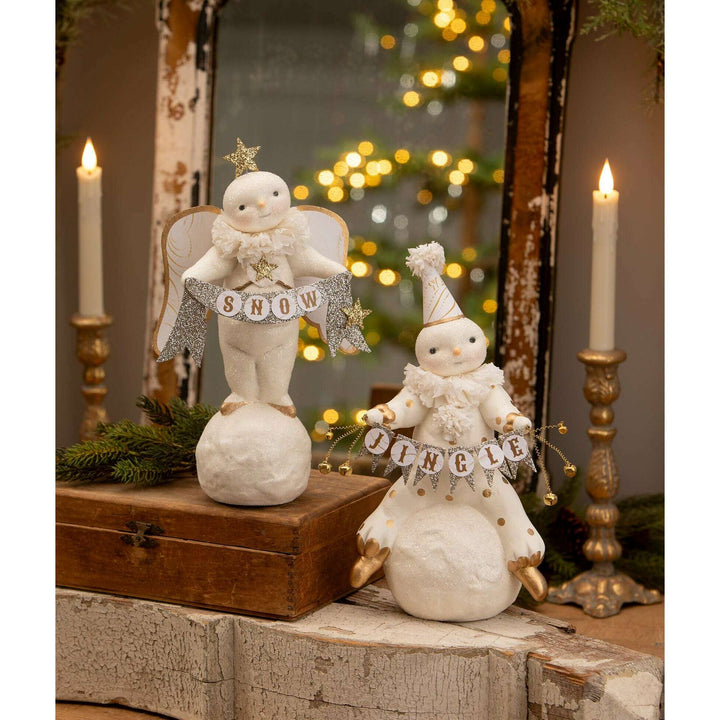 Jingle Snowman on Snowball by Bethany Lowe Designs, image 3