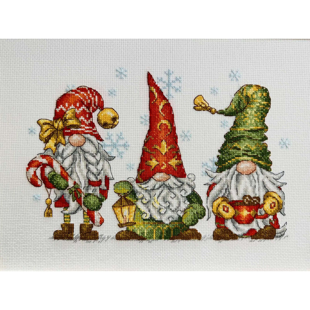 Jolly Gnomes R2234 Counted Cross Stitch Kit