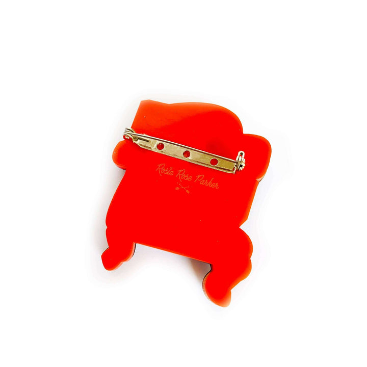 Juliette's Love of Shoes Brooch by Rosie Rose Parker