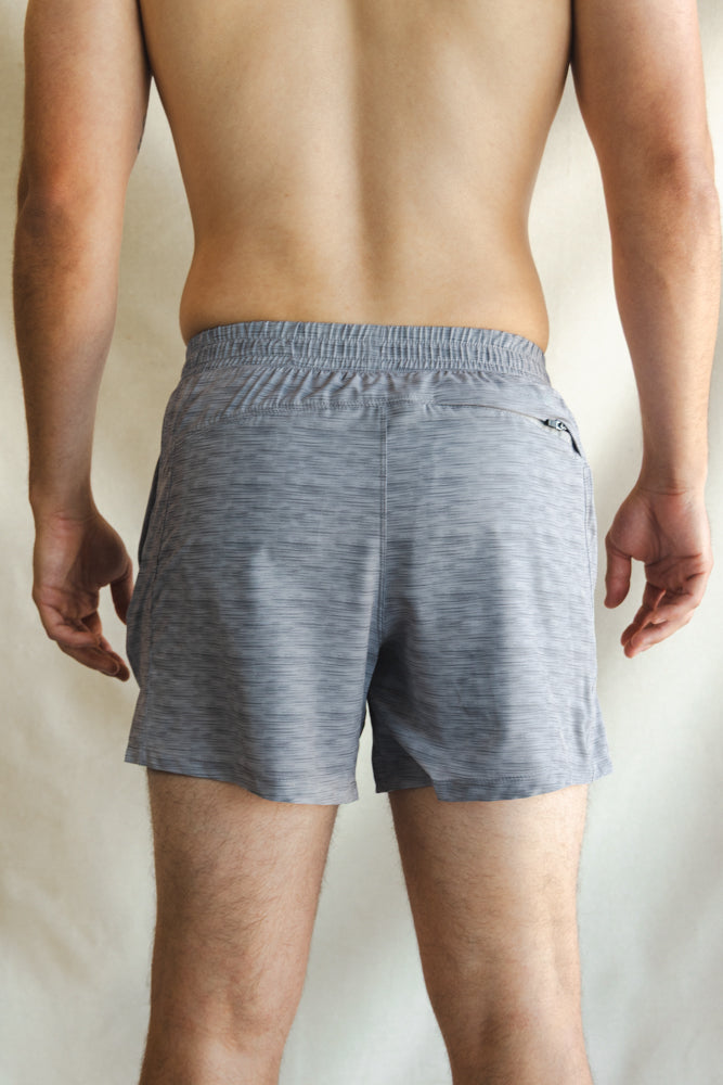 The Junk Trunks | Grey Ball Hammock® 5 Inch Athletic Shorts