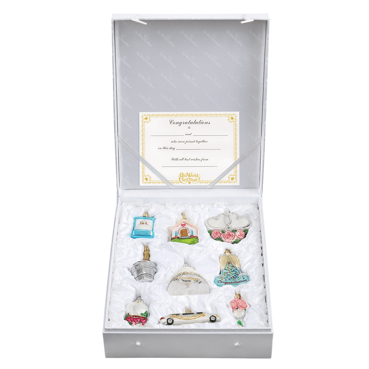 Just Married Collection Ornaments