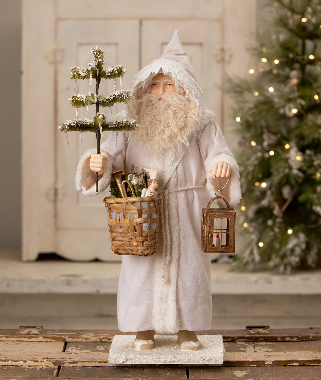 Old Man Winter Santa by Bethany Lowe Designs, christmas decor