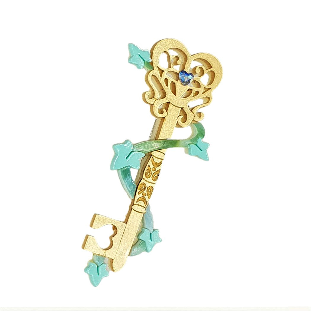 Enchanted Garden Key Brooch