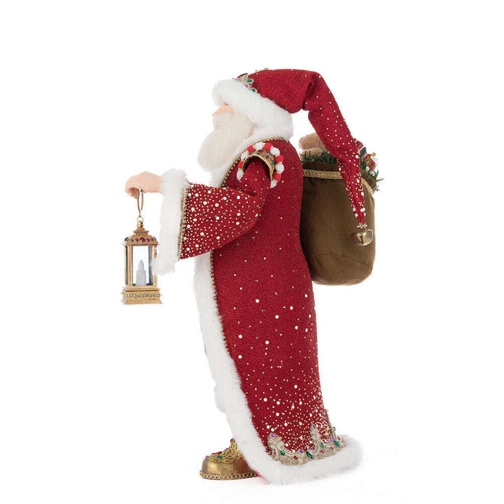 King Christopher Claus with Lantern Tabletop by Katherine's Collection image 3