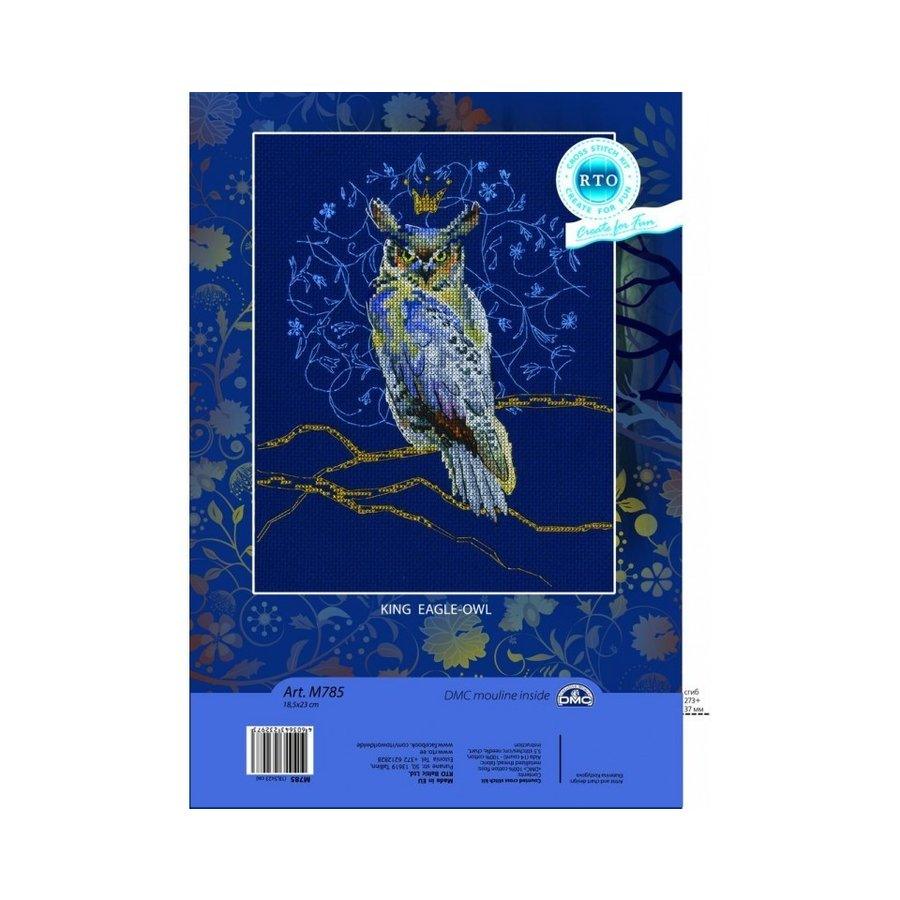 King eagle-owl M785 Counted Cross Stitch Kit