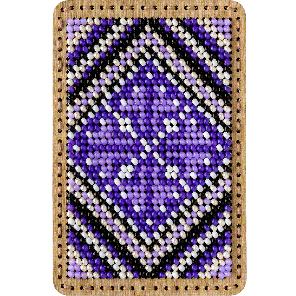 Bead Embroidery Kit for creating a needle box FLZB(N)-092