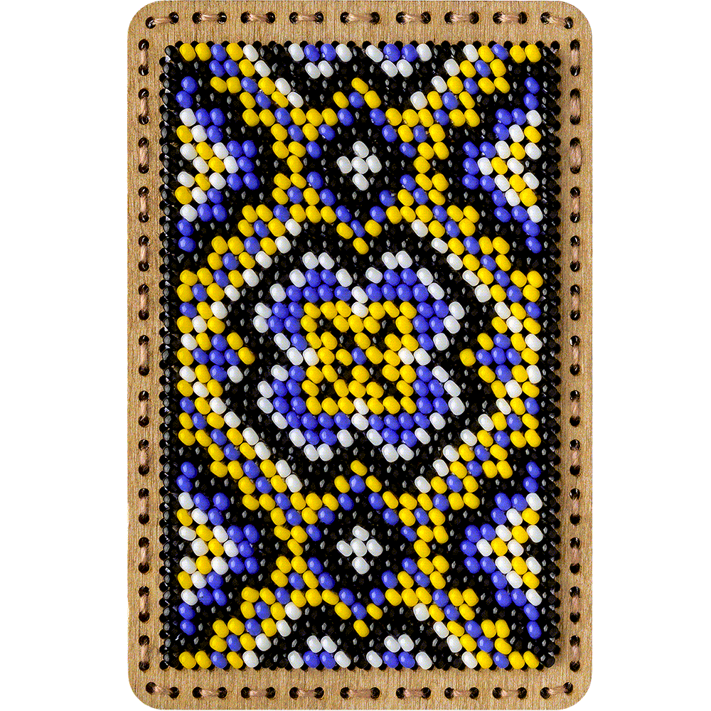 Bead Embroidery Kit for creating a pin cushion FLZB(N)-100