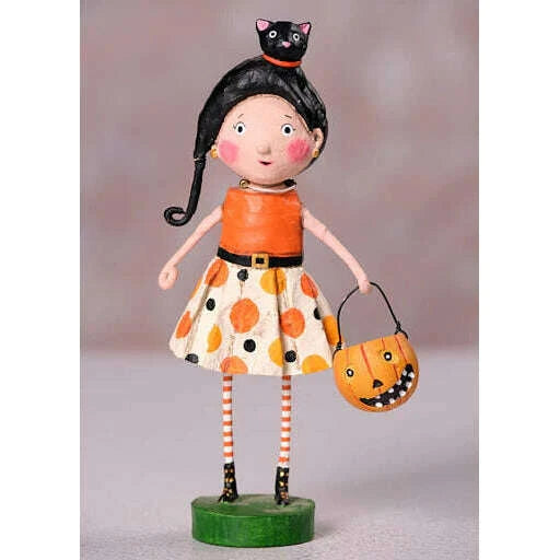 Kit Kat Halloween Figurine by Lori Mitchell *New for 2024*