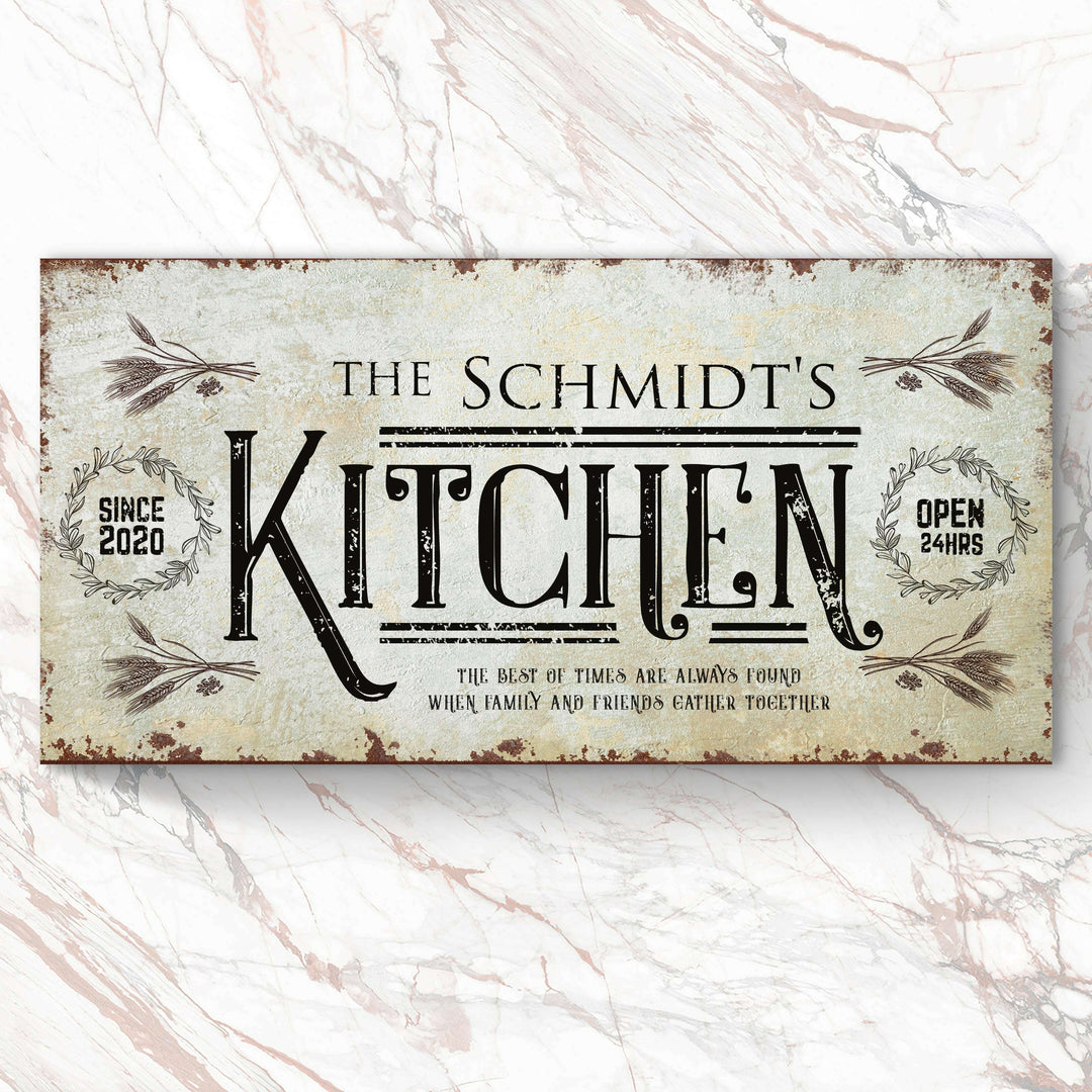Kitchen Sign II