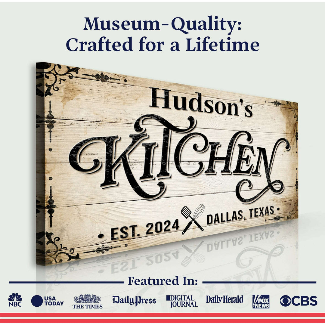 Kitchen Sign XI