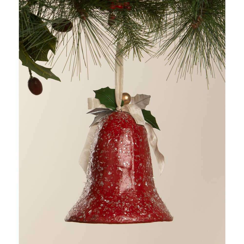 Kitschmas Snowman in Bell | Bethany Lowe | Christmas Decor – view 3