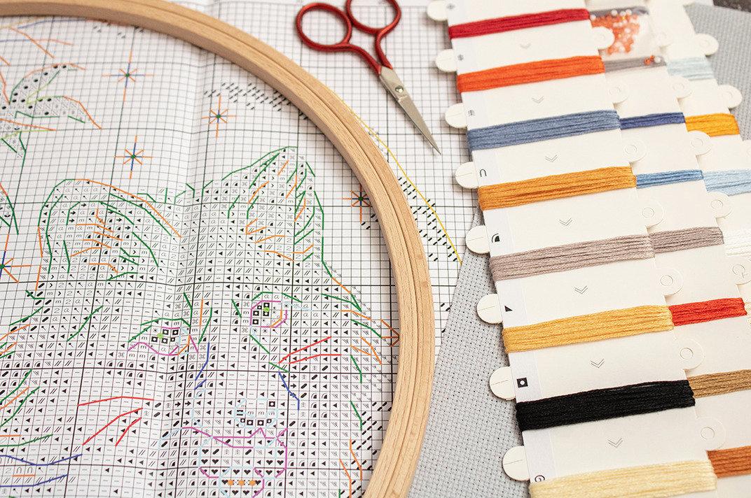 Kitsune L8900 Counted Cross Stitch Kit