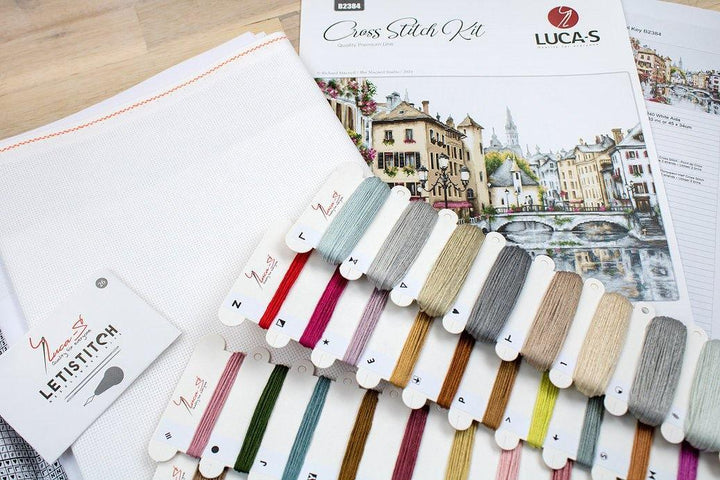 Lake Annecy B2384L Counted Cross-Stitch Kit