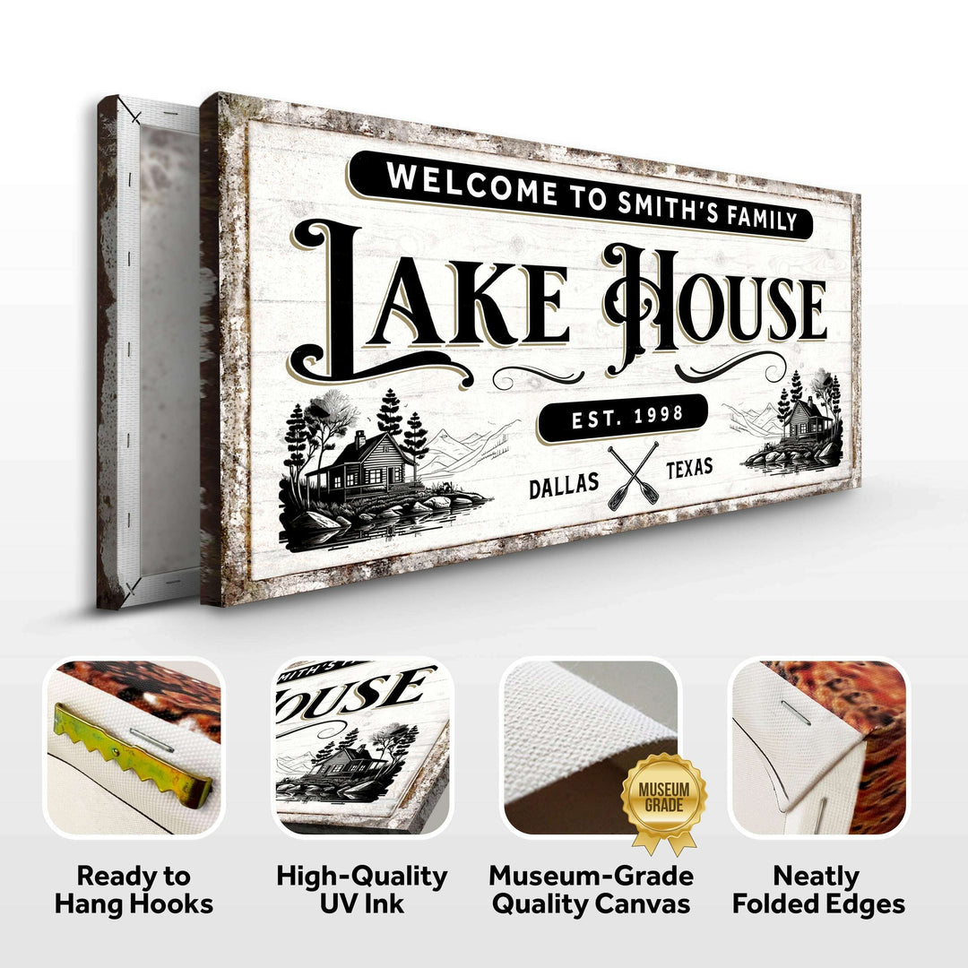 Lake House Sign VIII