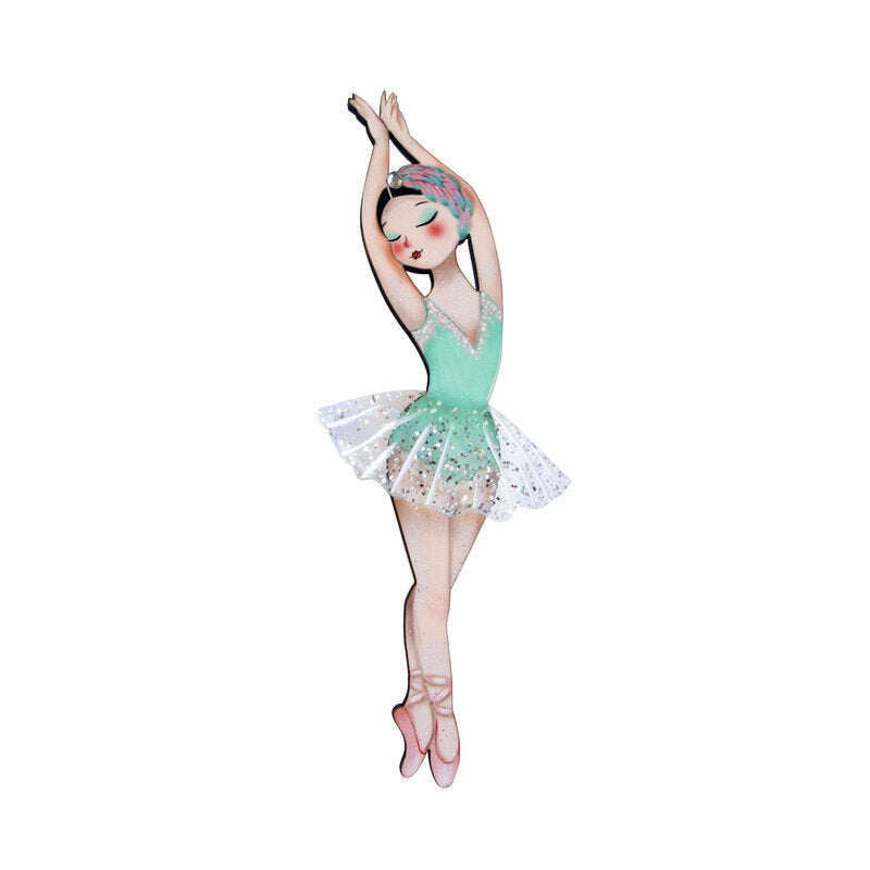 Ballerina Brooch by Laliblue
