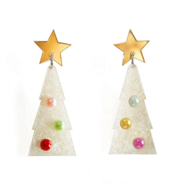 Christmas Wreaths Earrings by Laliblue