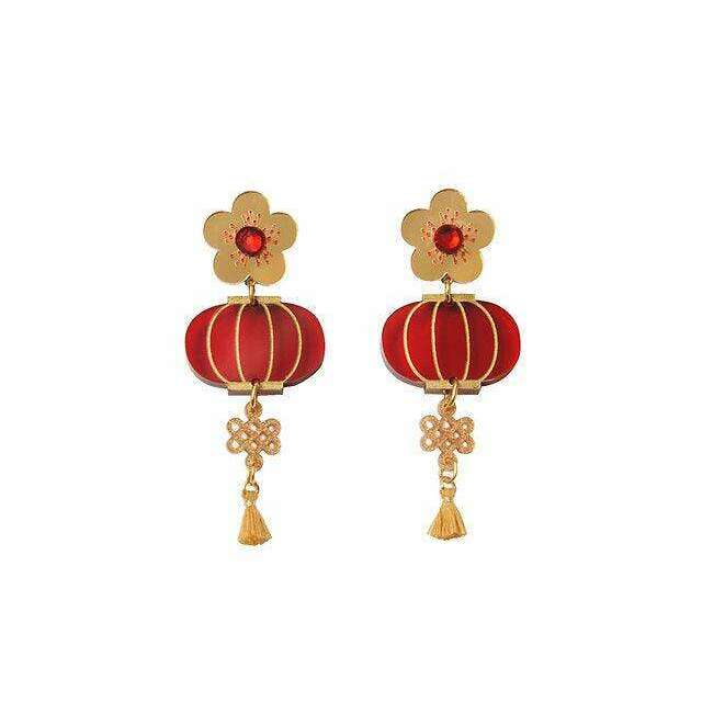 Lantern Party Earrings by LaliBlue - Quirks!