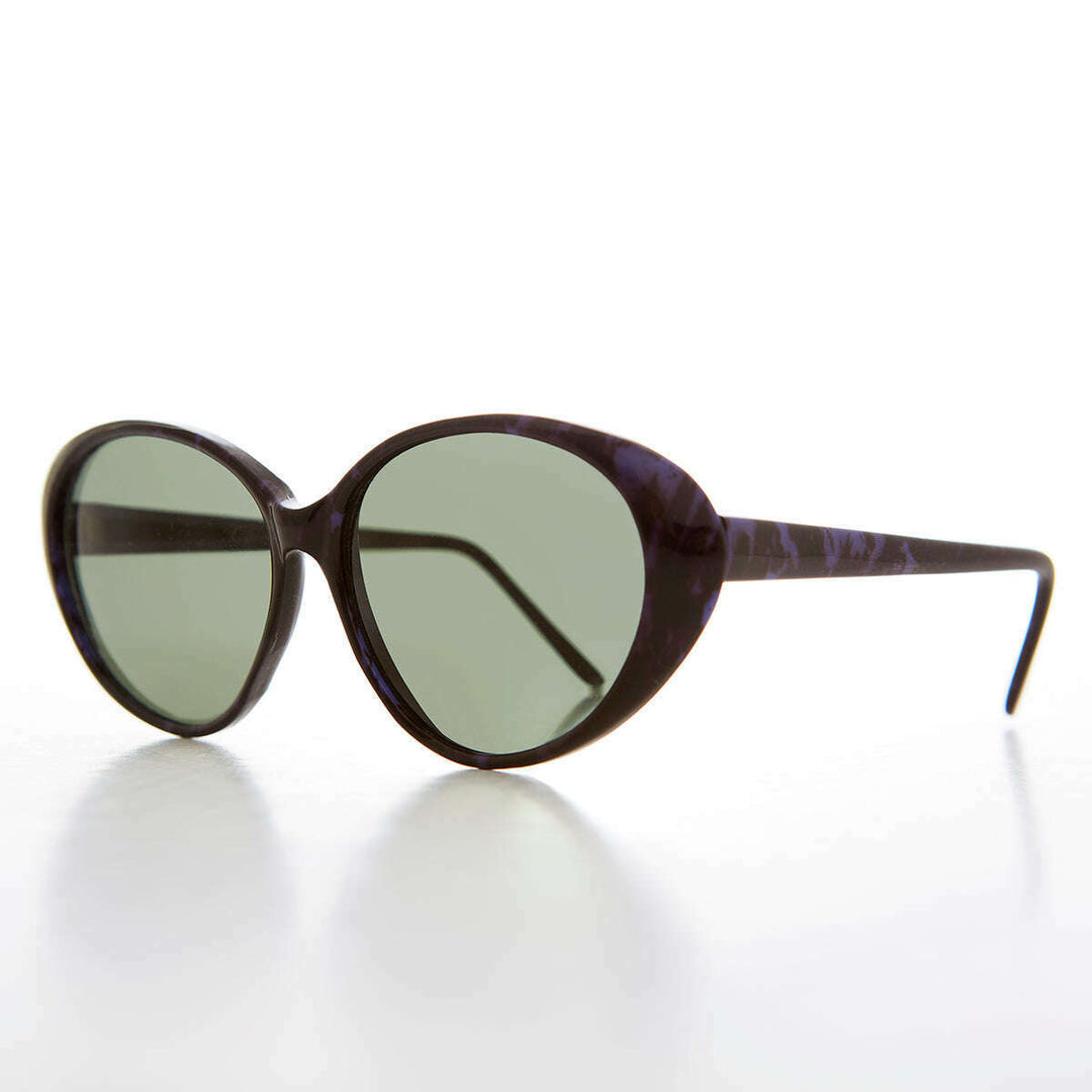 Large Oval Cat Eye Sunglass - Luxx