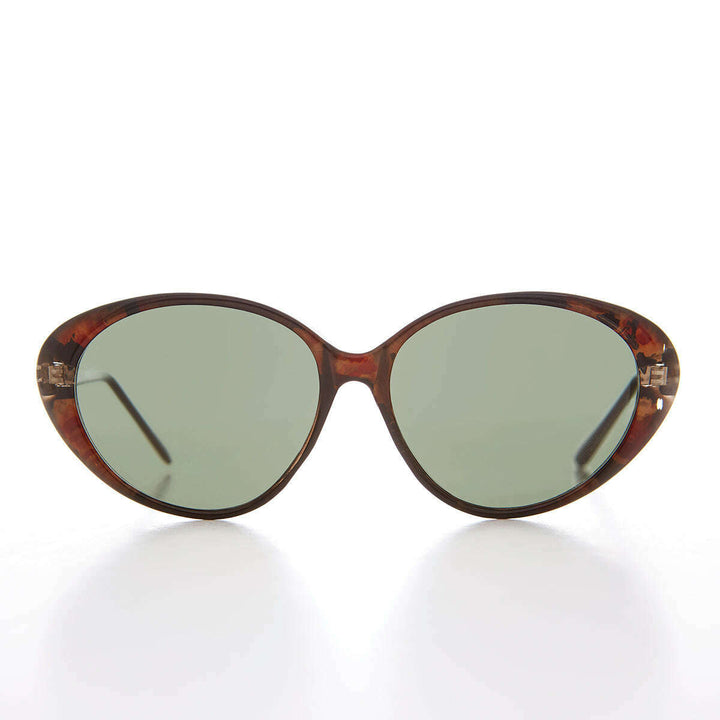 Large Oval Cat Eye Sunglass - Luxx